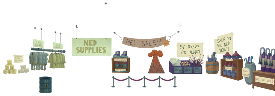 "middlemost post" bg paint